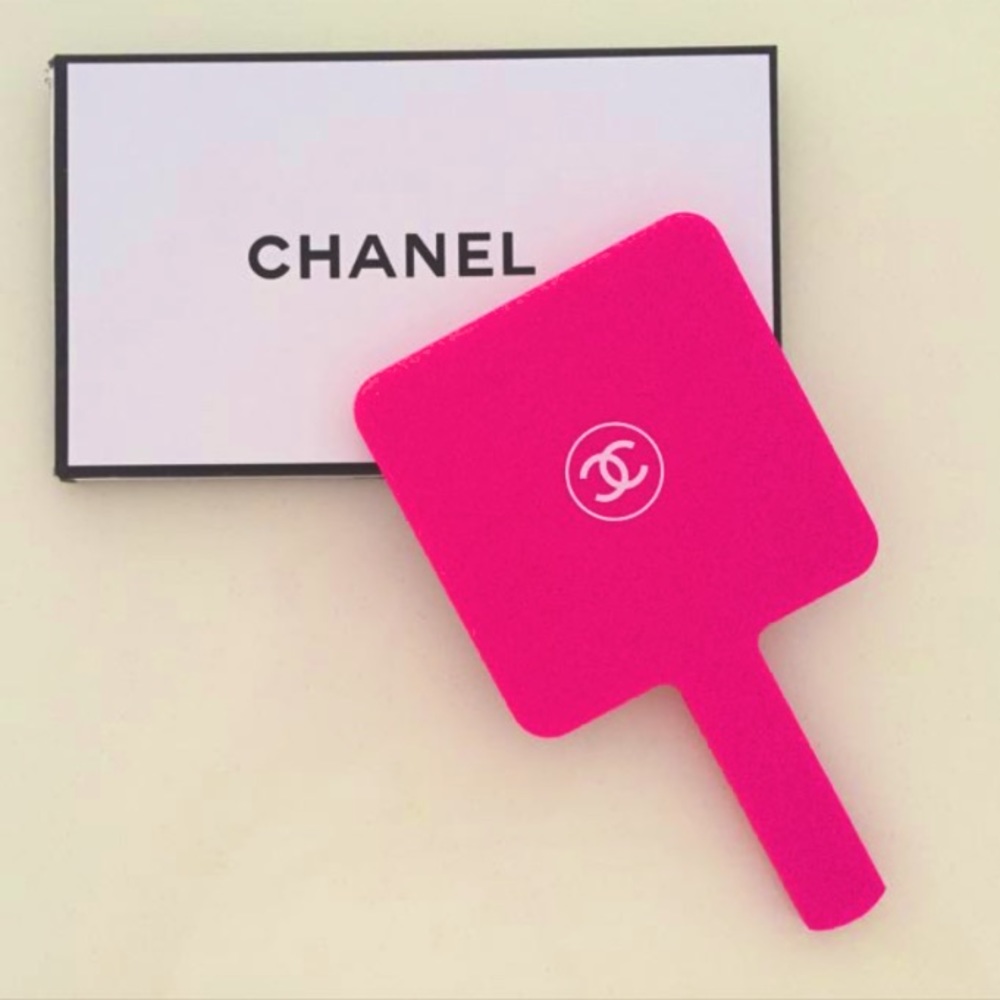 ❌TRADED!!❌ CHANEL Logo Handheld Mirror — New In Box!